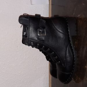 NEW Black  Combat Boots